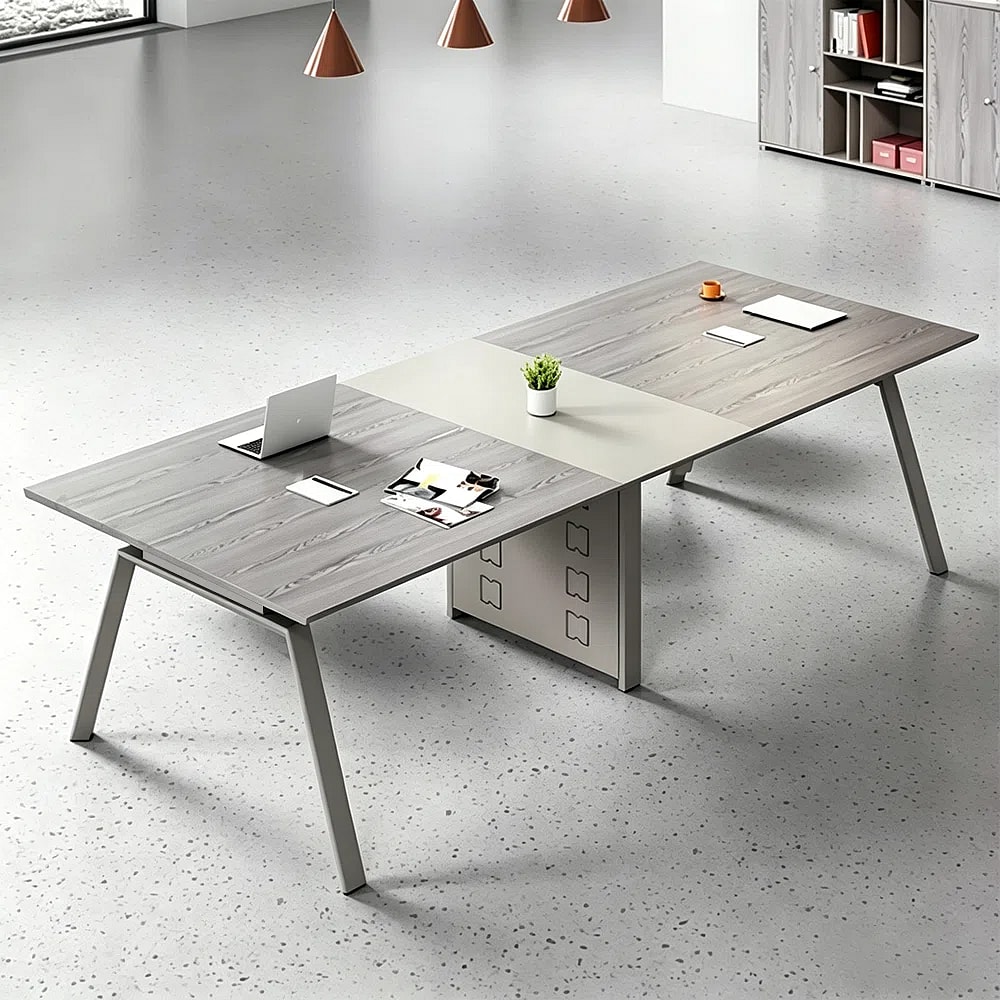 Modern Executive Conference Table with Angled Legs - Maoters