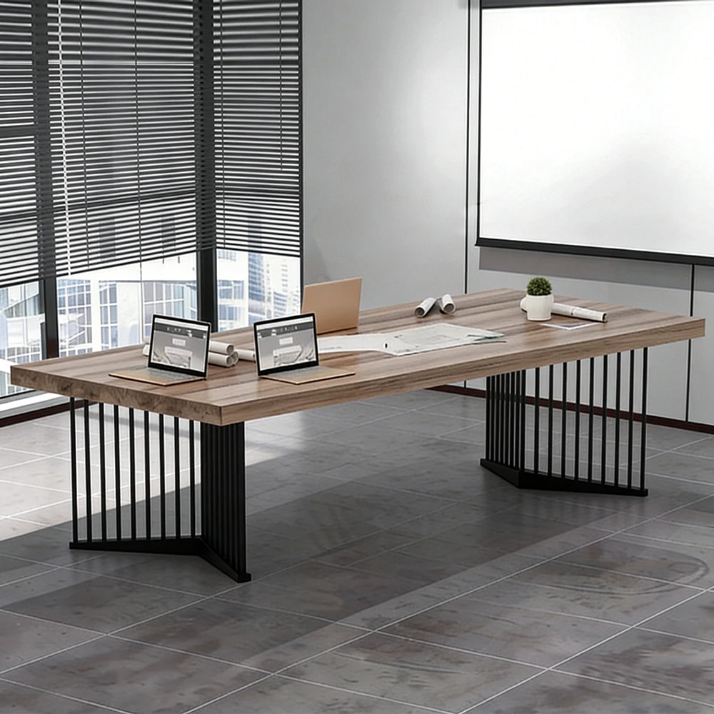 Modern Boardroom Sleek Conference Table - Maoters