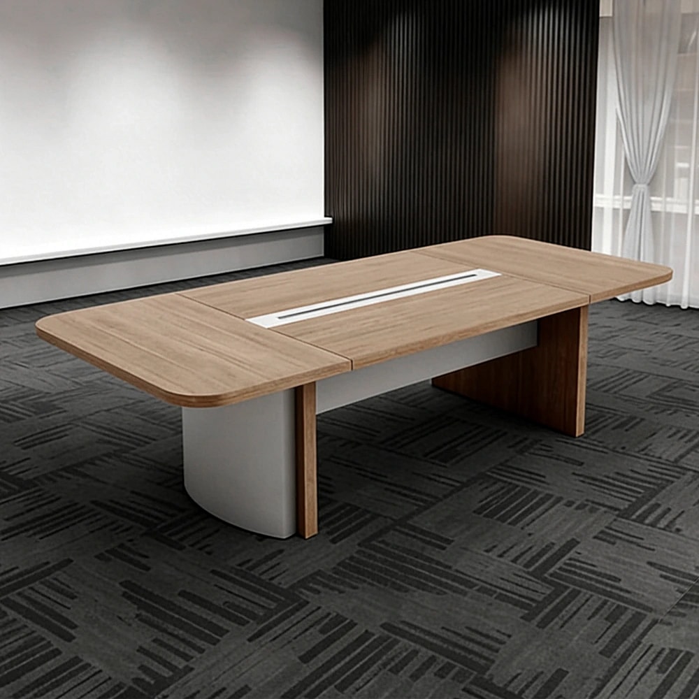 Modern Minimalist Conference Table Long Design