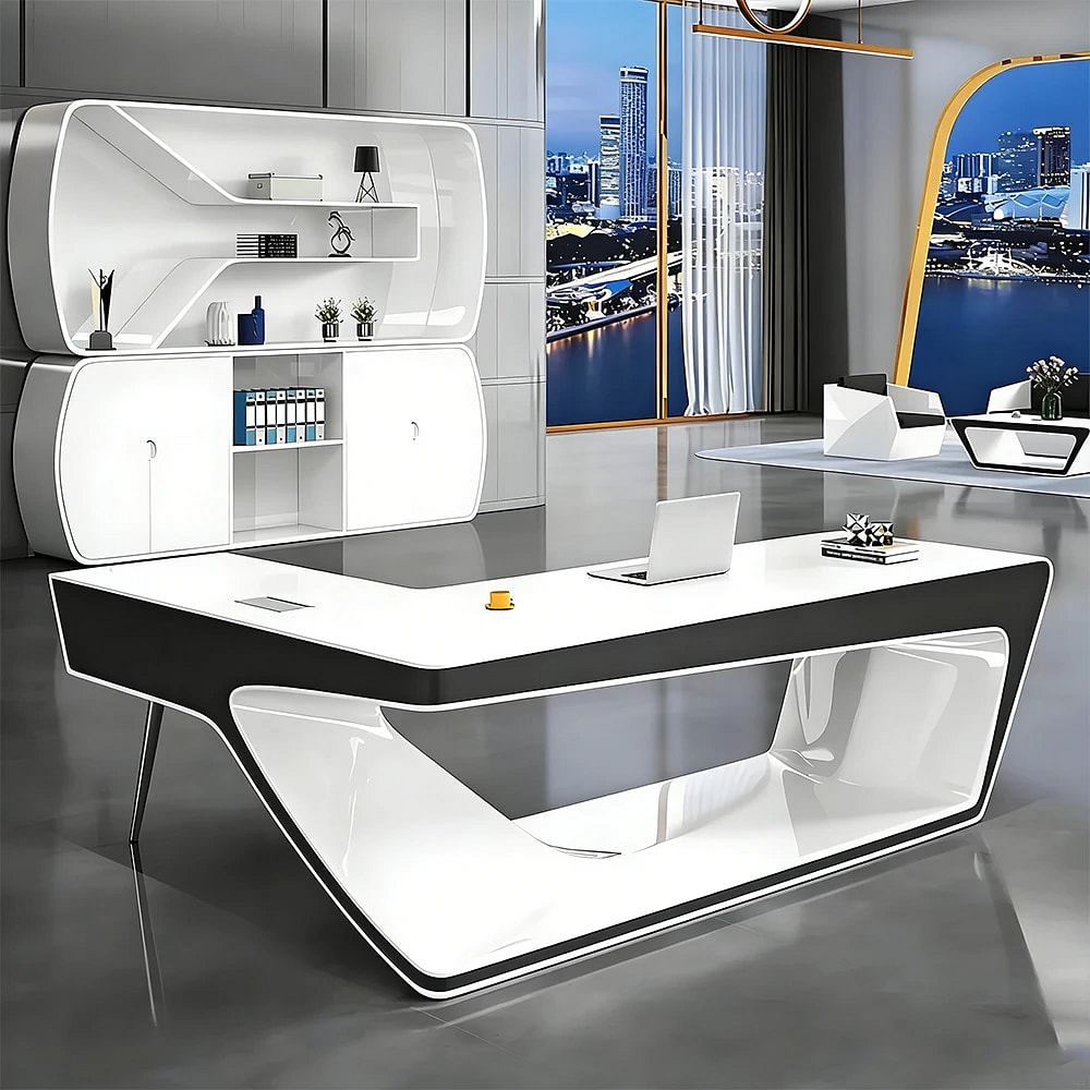 Futuristic Executive Office Desk - Maoters