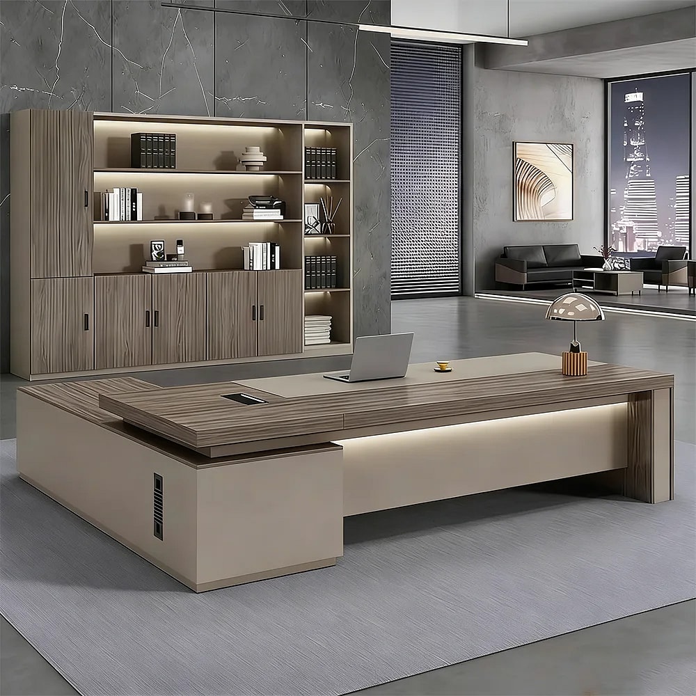LED Executive Desks with Managerial for Office