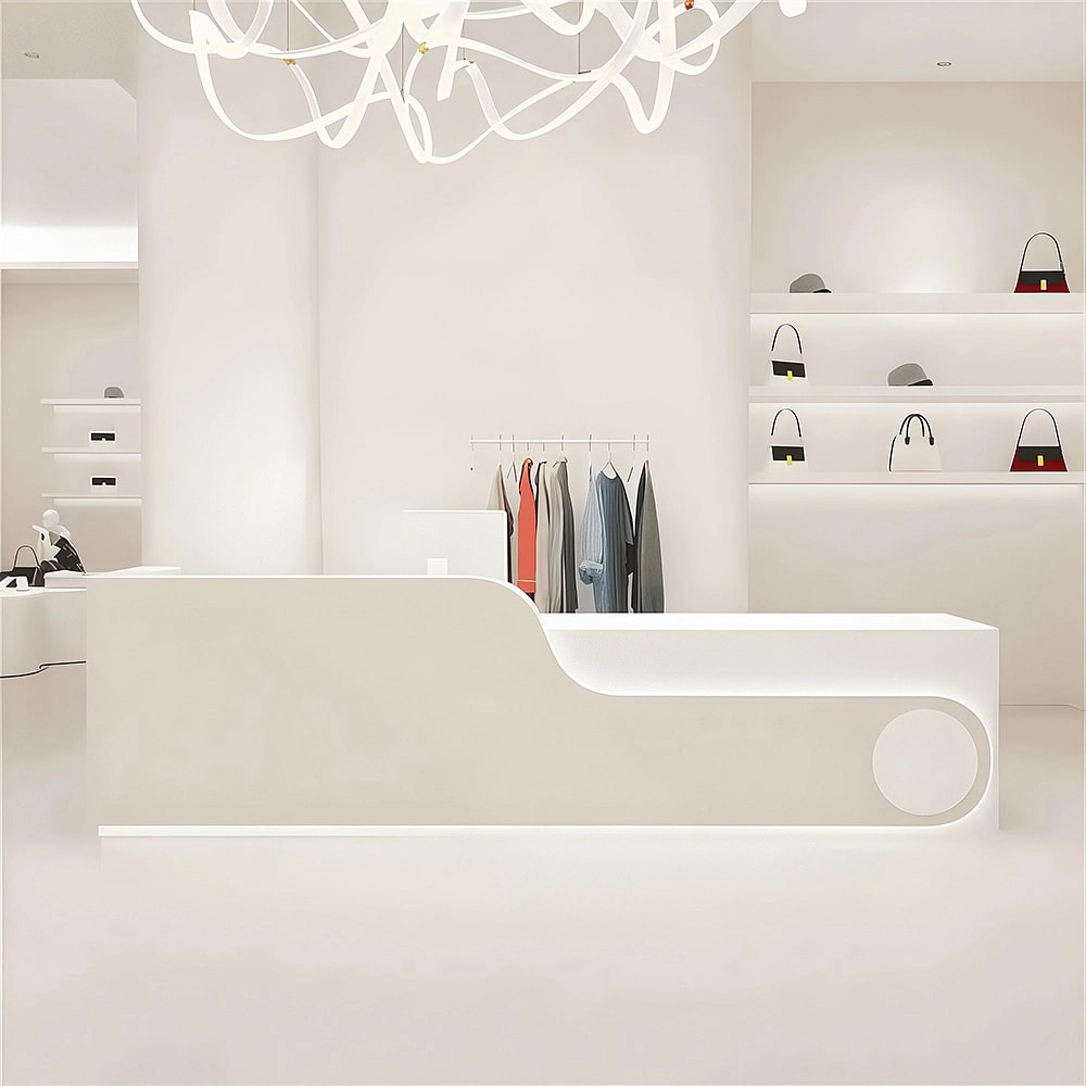 Boutique Modern Reception Desk - Maoters