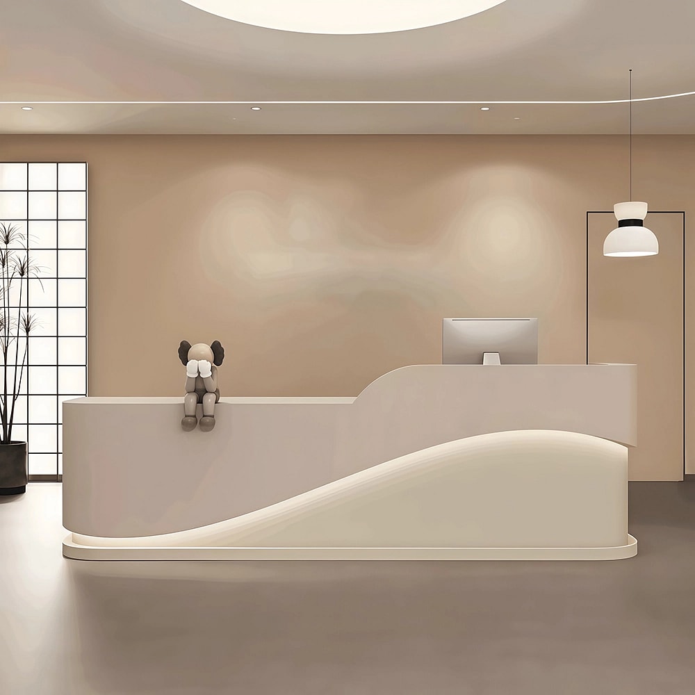Modern Cashier Counter – Reception Desk For Boutique