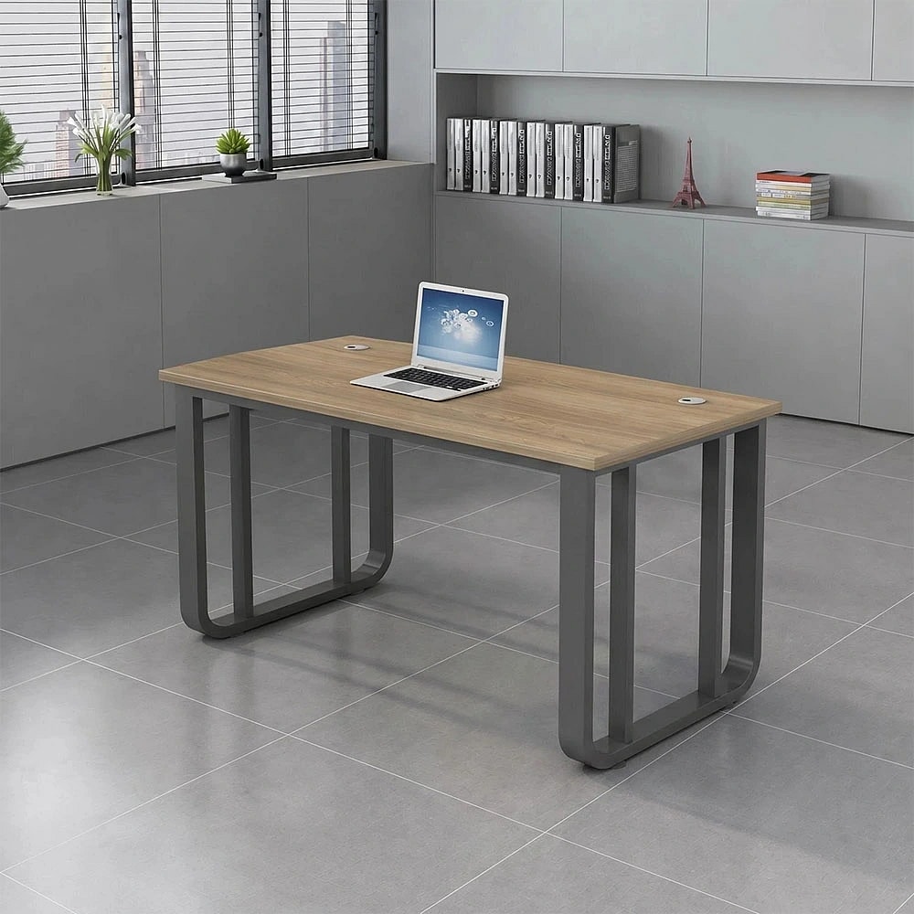 Steel Frame Office Workstation with Cable Management