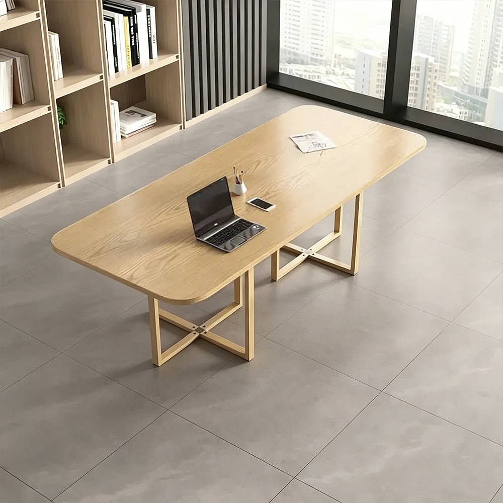 Office Meeting Room Wood Conference Table - Maoters
