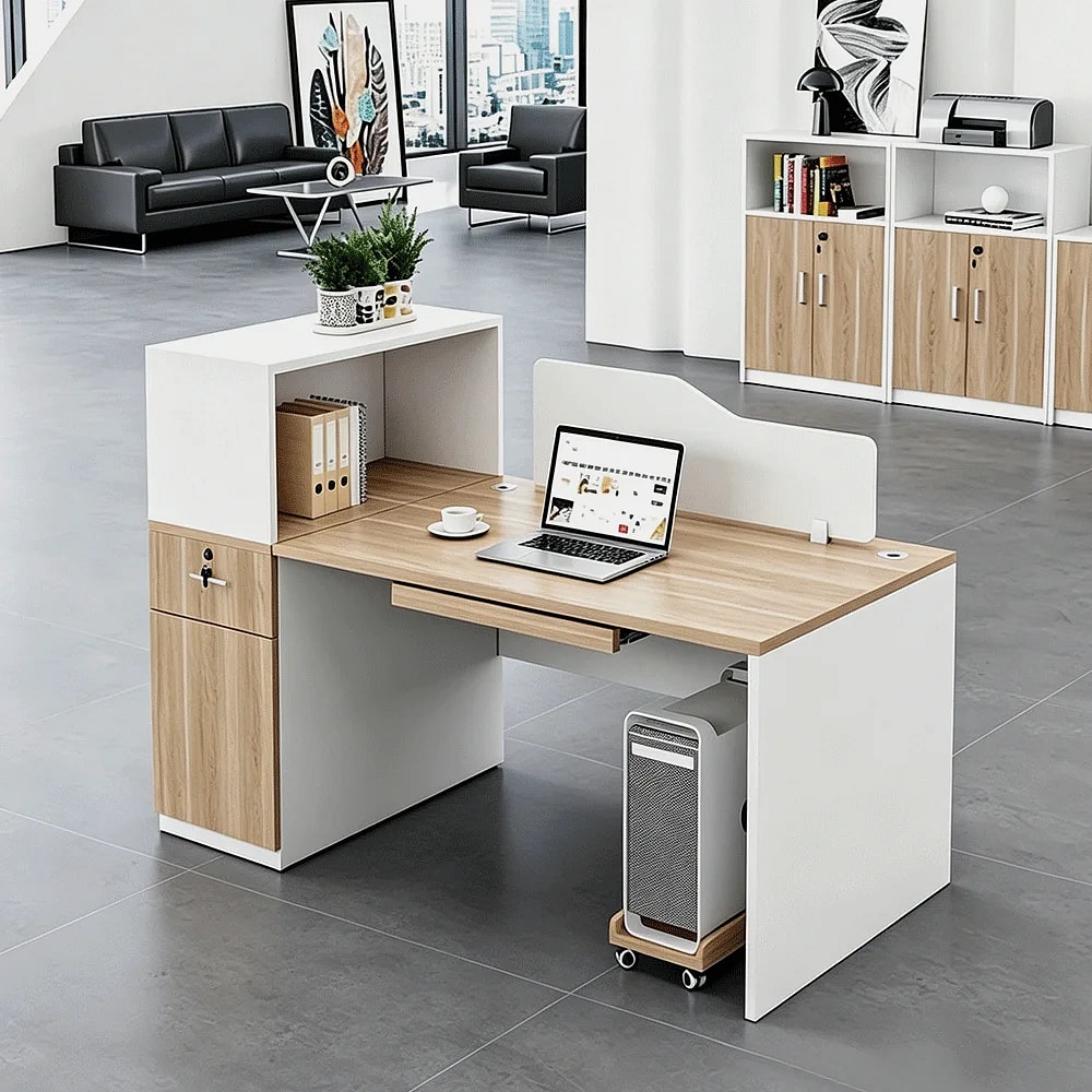 Classic Divider Computer Desk – Office Furniture
