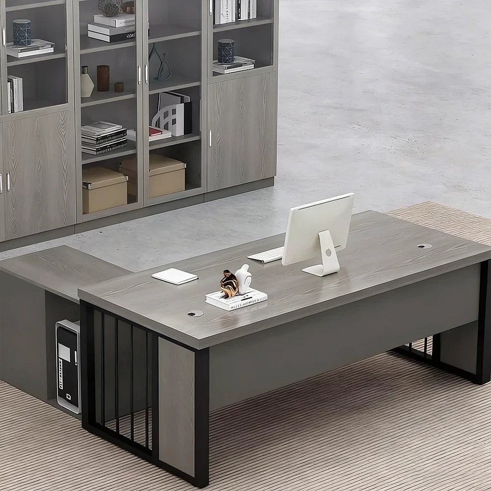 Modern Wood Executive Desk - Maters
