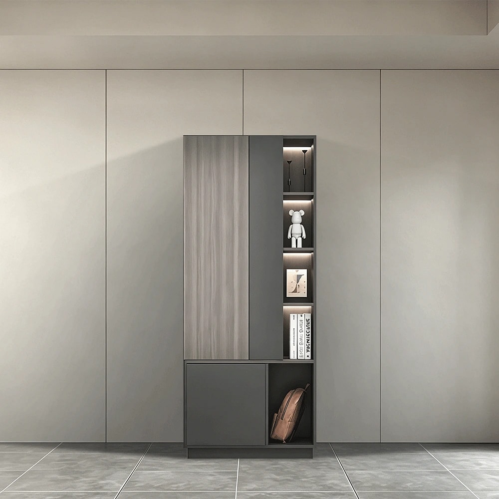 Modern Wooden Locking Filing Cabinet for Office