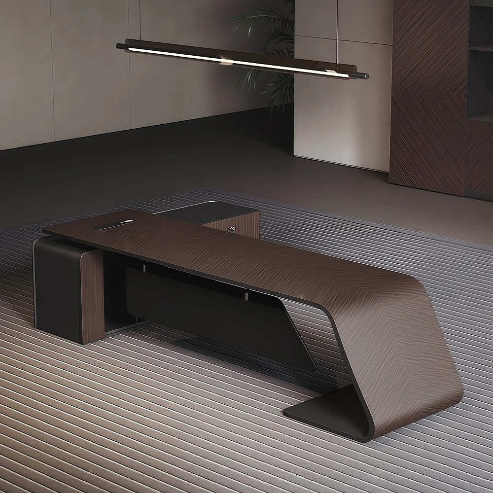 Modern Office Side Cabinet Manager Desk - Maoters