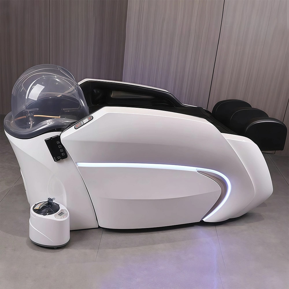 Electric Full-Lying Shampoo Bed with Water Circulation Massage