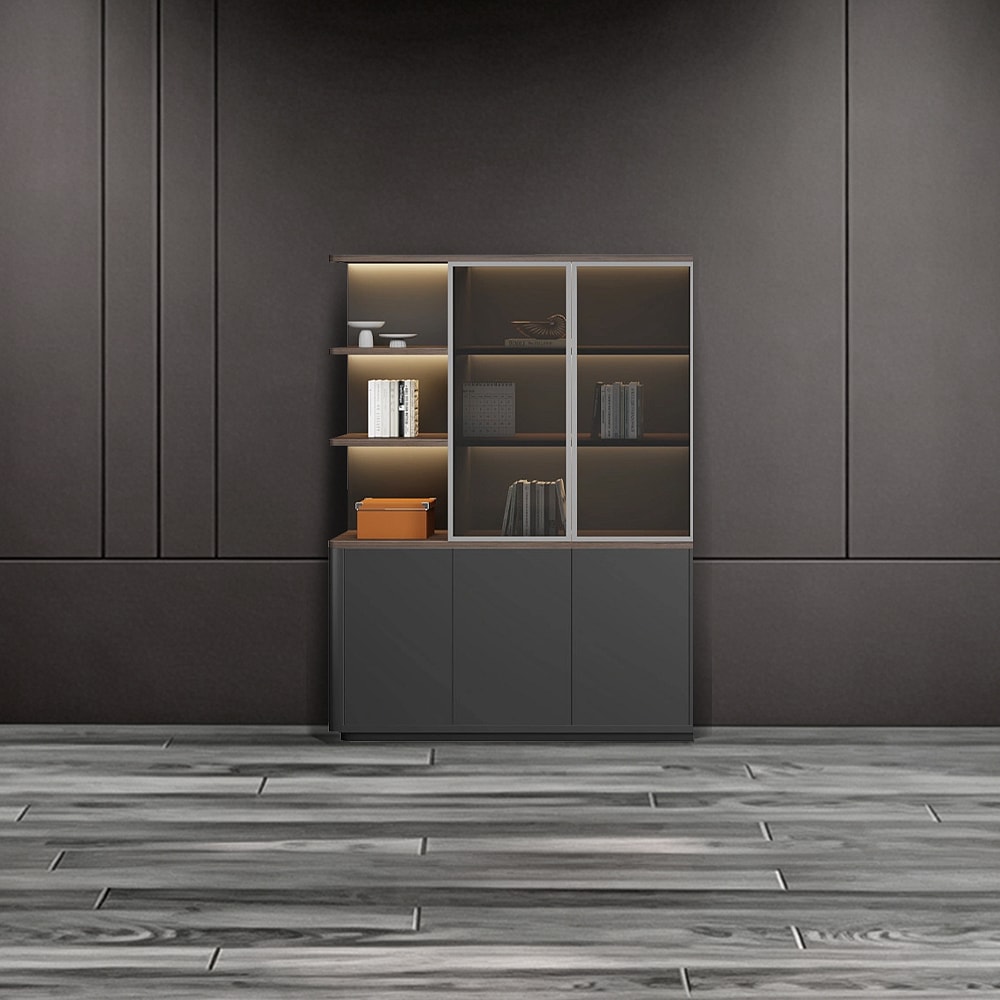 Stylish Office Storage Cabinet Bookcase Divider