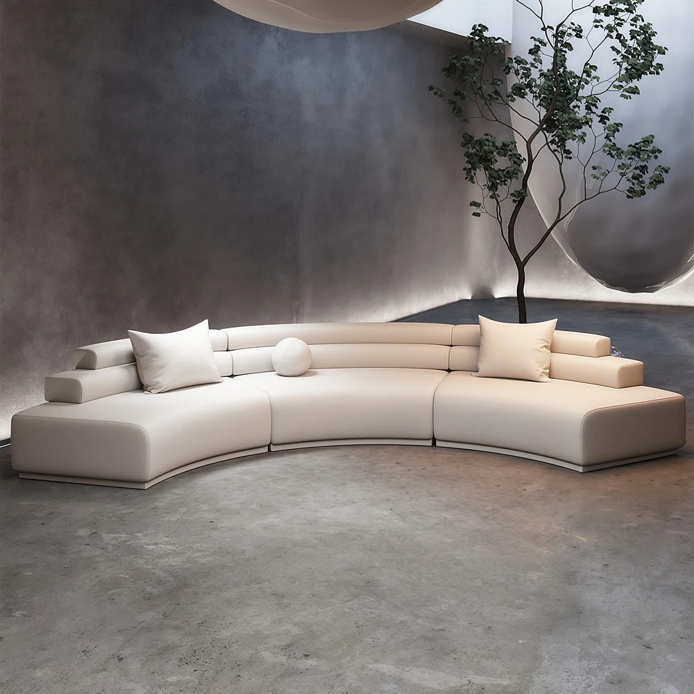 Luxury Modern Style Curved Sofa