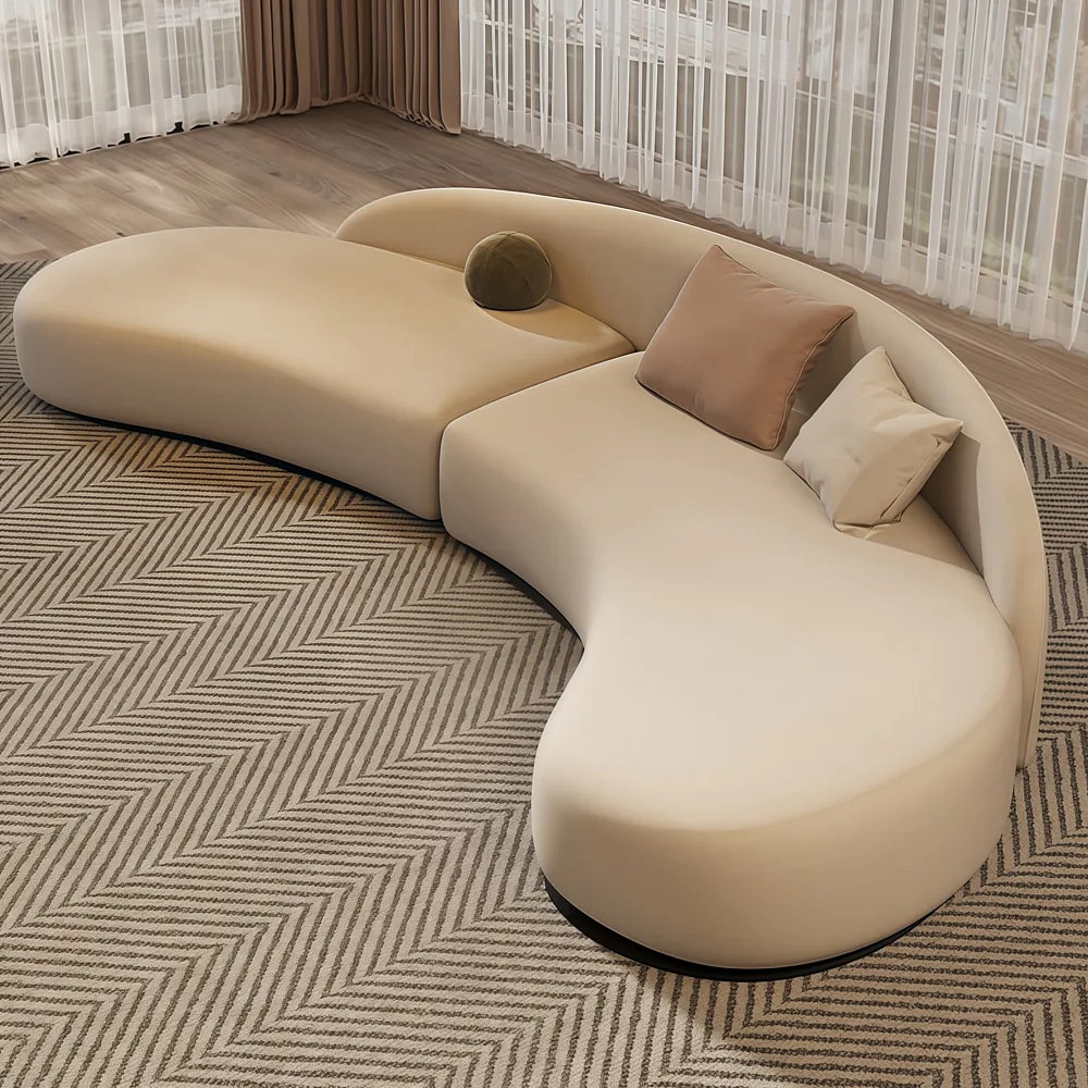 Arc Sofa for Beauty Salon VIP Reception Space