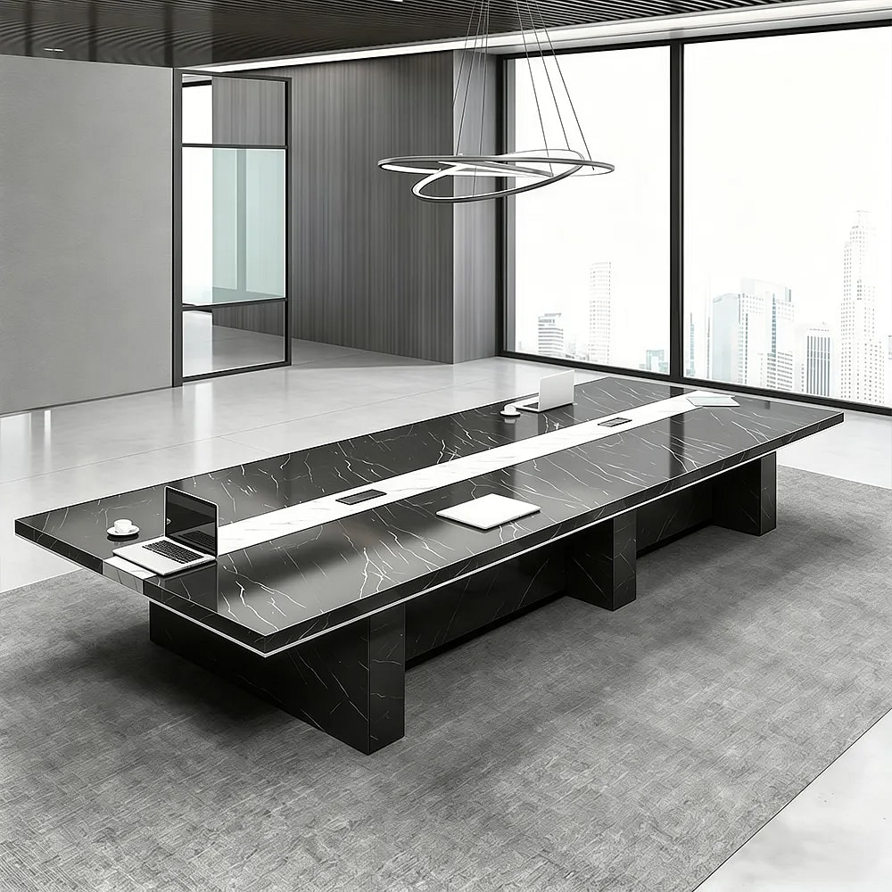 Modern Executive Boardroom Conference Table - Maoters