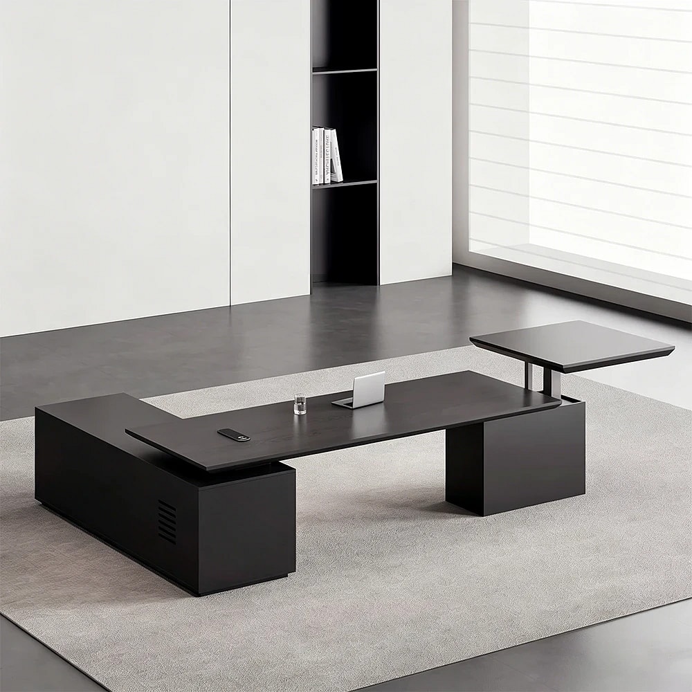 Modern Executive Height-Adjustable Desk