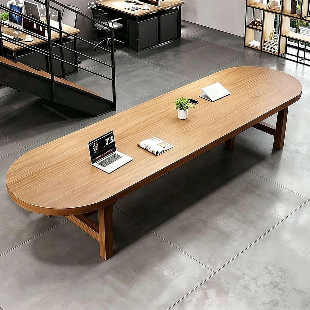 Collaborative Office Oval Wood Conference Table - Maoters