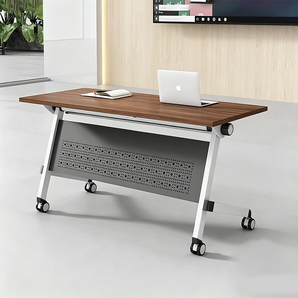 Modern Foldable Rolling Conference Table - Maoters