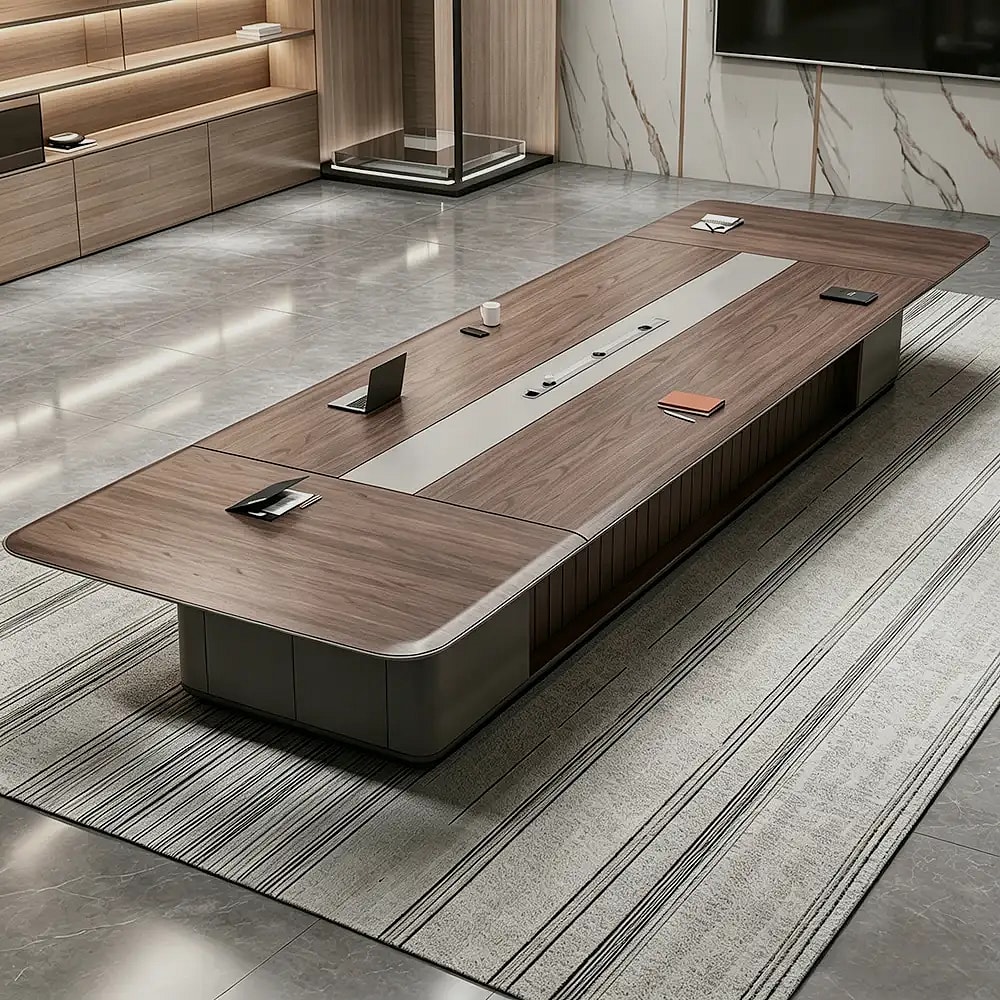 Luxury Boardroom Wood Conference Table - Maoters