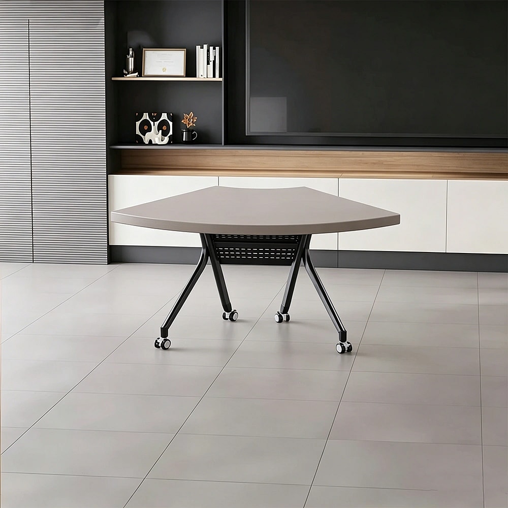 Modern Mobile Circle Modular Conference Table - Maoters