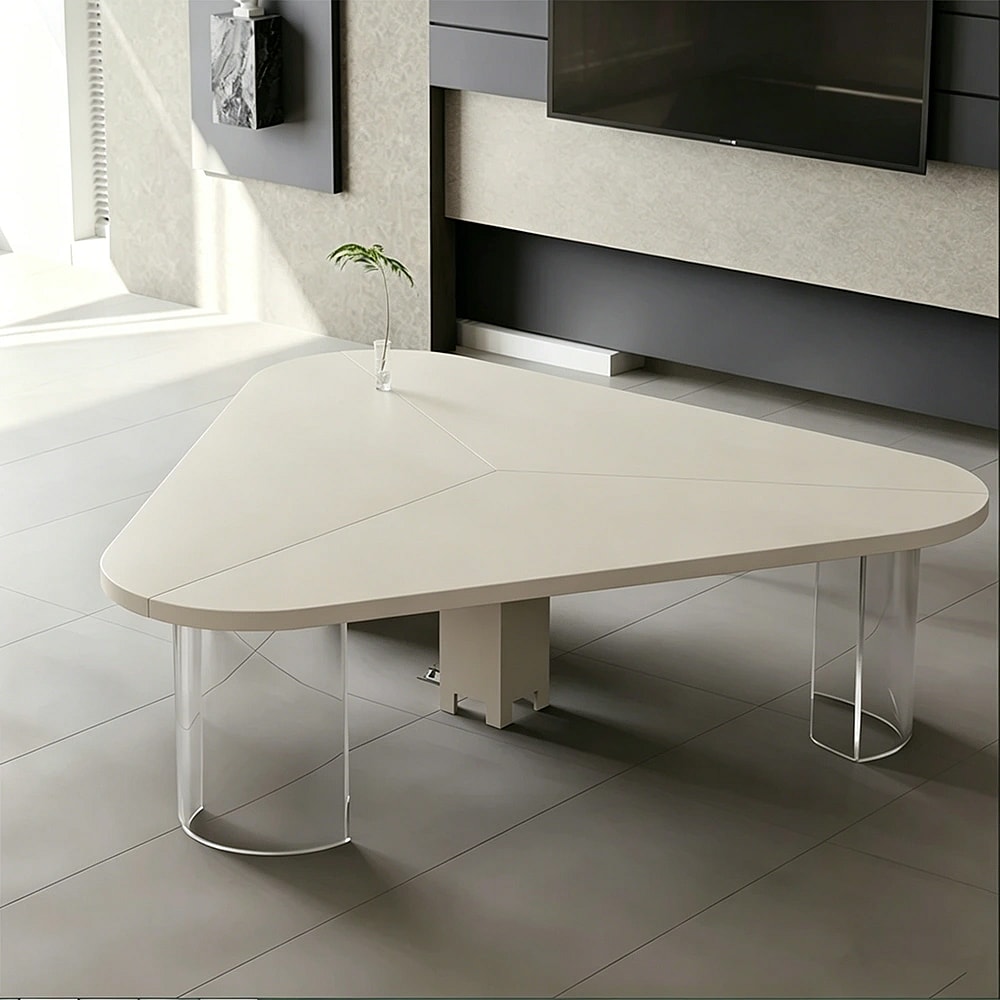 Modern Rounded Triangular Conference Table - Maoters