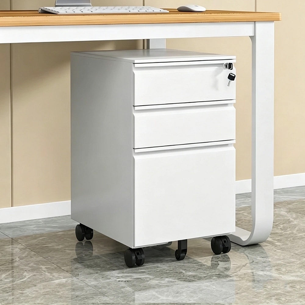 Small Metal Filing Cabinet for Home or Office