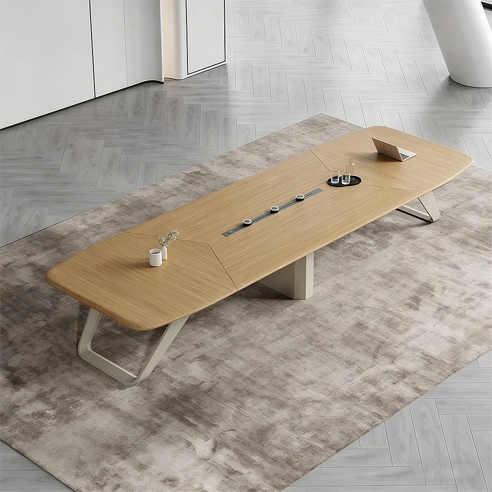 Minimalist Modern Conference Table – Stylish Functional