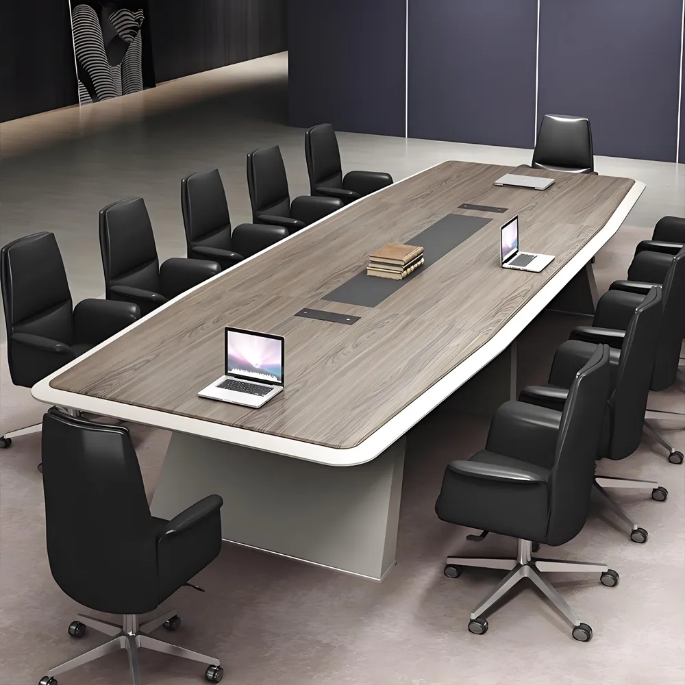 Simple Modern Large Conference Table - Maoters