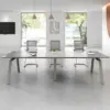 Slanted Edge Lacquered Conference Table