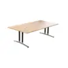 Modern Minimalist Rounded Conference Table