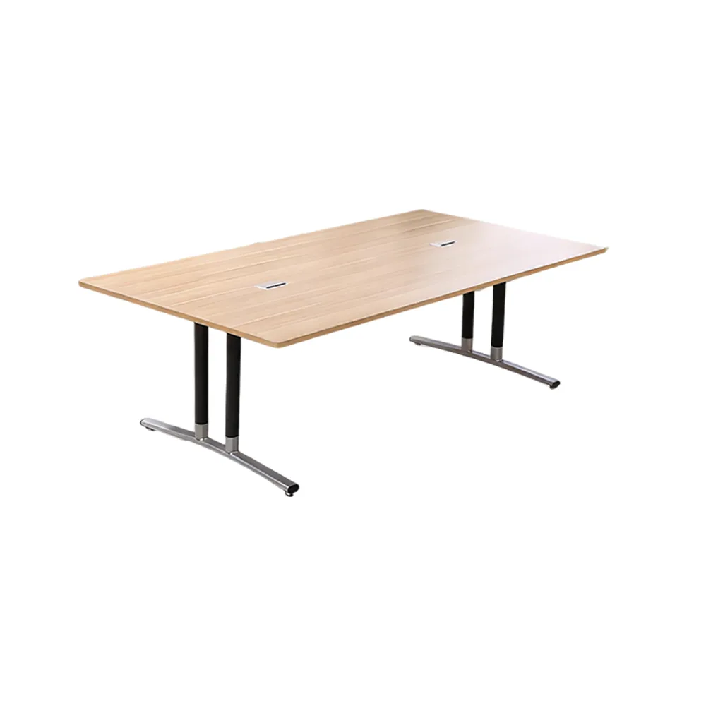 Modern Minimalist Rounded Conference Table