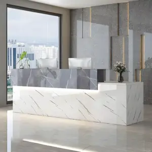 Modern Lacquered Bar Table Hotel Front Desk - Maoters