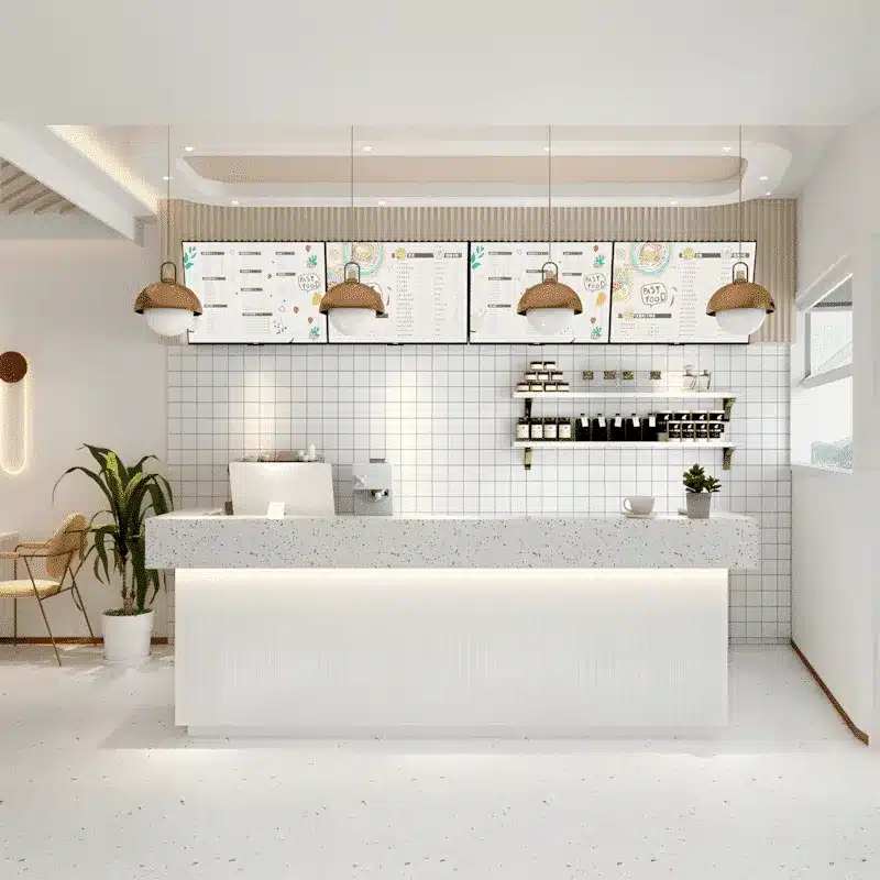 Maoters Simple Modern Reception Desk - Maoters