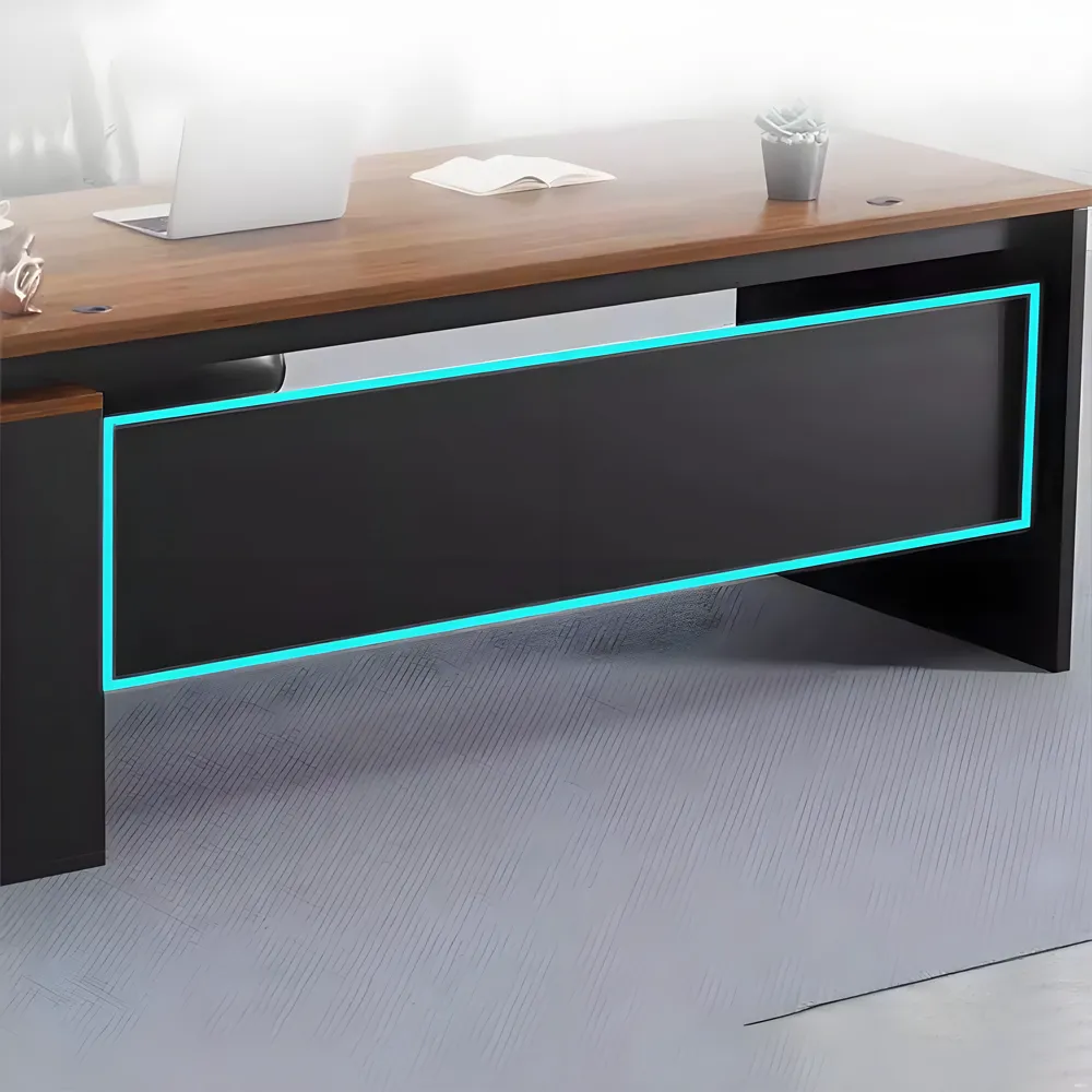 Manager's Office Desk with 5cm Thick Desktop Manager's Office Desk with 5cm Thick Desktop