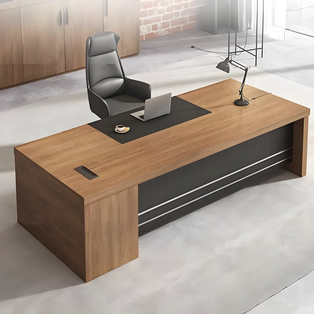 Minimalist Executive Office Desk and Chair Minimalist Executive Office Desk and Chair