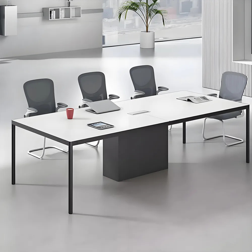 Rectangular Conference Table Wrapped In Aluminum Rectangular Conference Table Wrapped In Aluminum