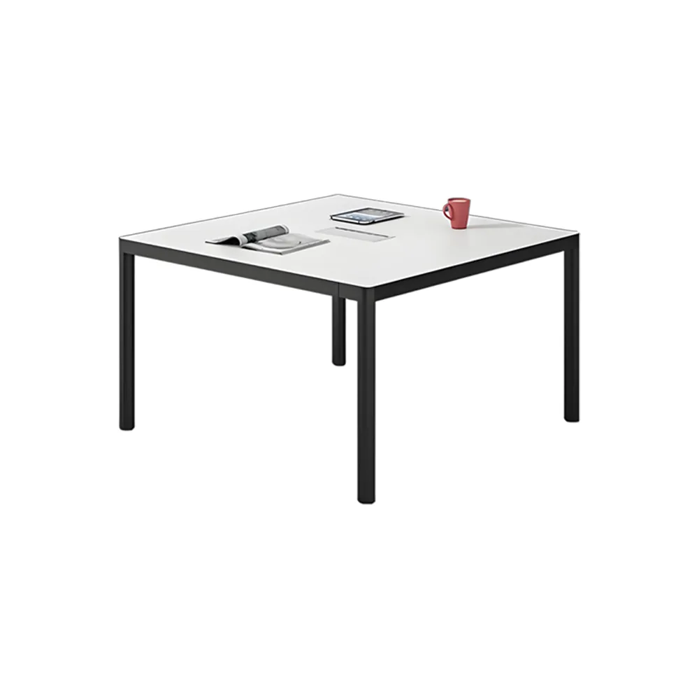 Rectangular Conference Table Wrapped In Aluminum