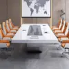 Luxurious Baked Paint Conference Table