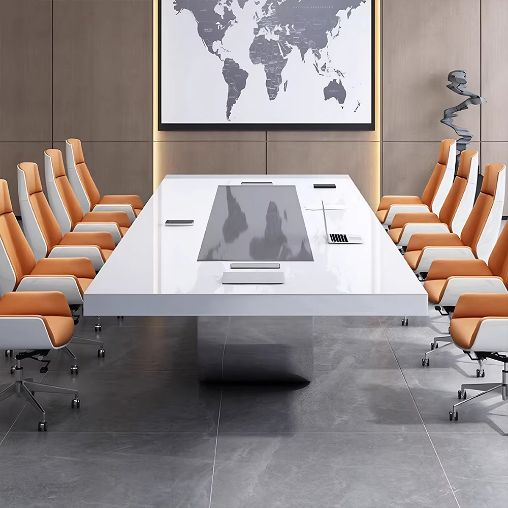 Luxurious Baked Paint Conference Table