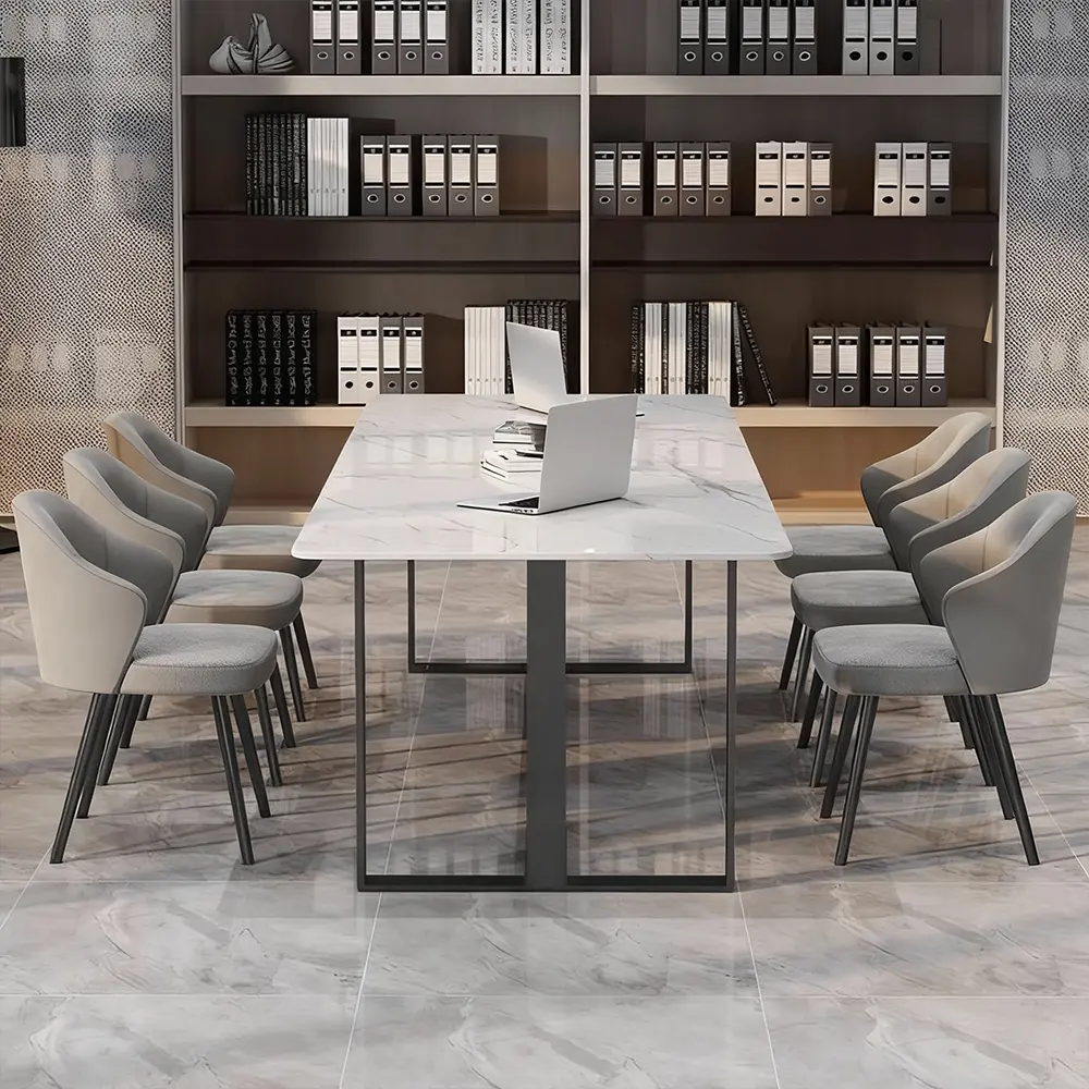 Stylish Marble Conference Table – Office Desk
