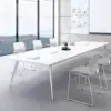 White Rectangular Conference Table – Maoters