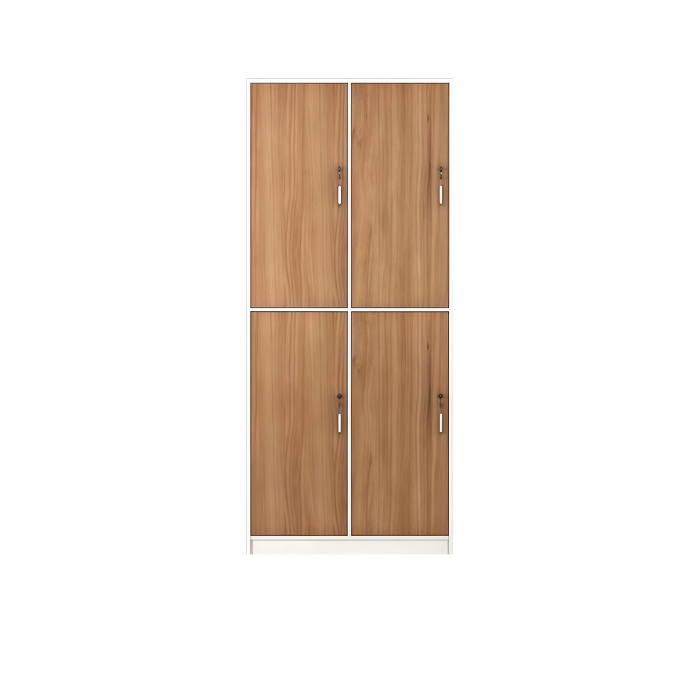 Bathroom Gym Wooden Locking Locker
