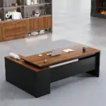 Manager's Office Desk with 5cm Thick Desktop