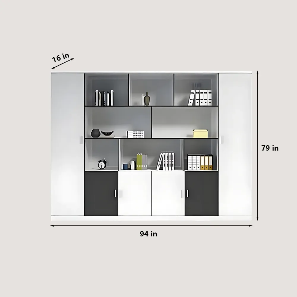 Modern and White Presidential Office Desk