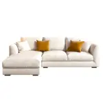White Upholstered Performance Sofa - Maoters