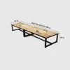 Solid Wood Rectangular Conference Table - Maoters