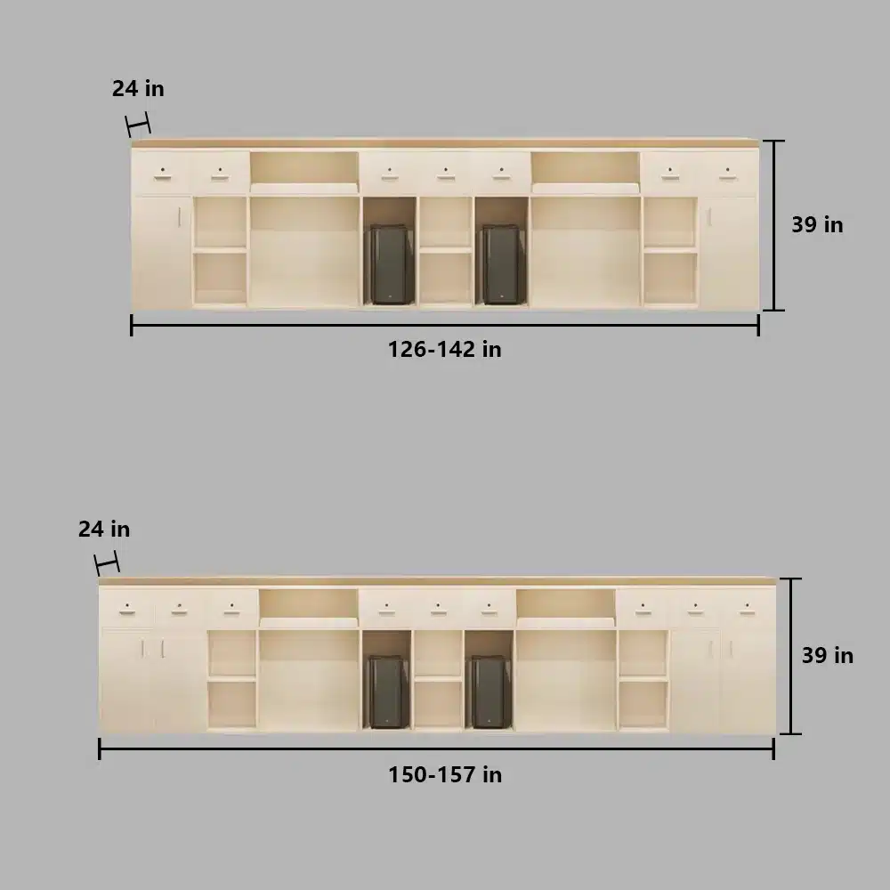Modern Light Reception Desk