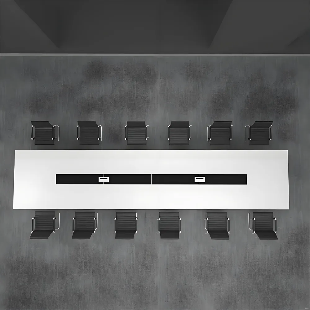 Premium Large Panel-Style Conference Table - Maoters Premium Large Panel-Style Conference Table - Maoters