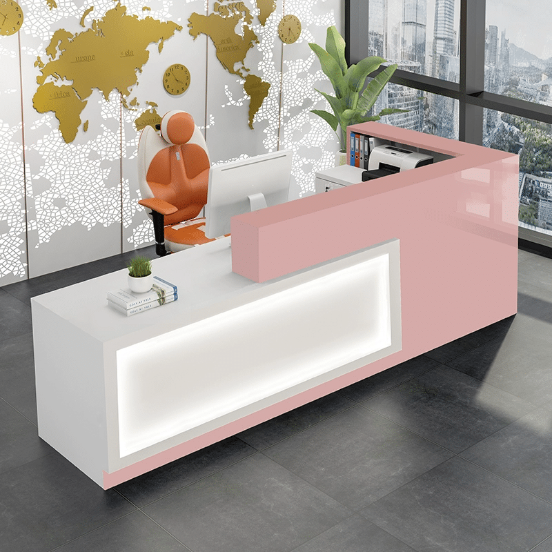 Small Retail Counter Reception Table - Maoters