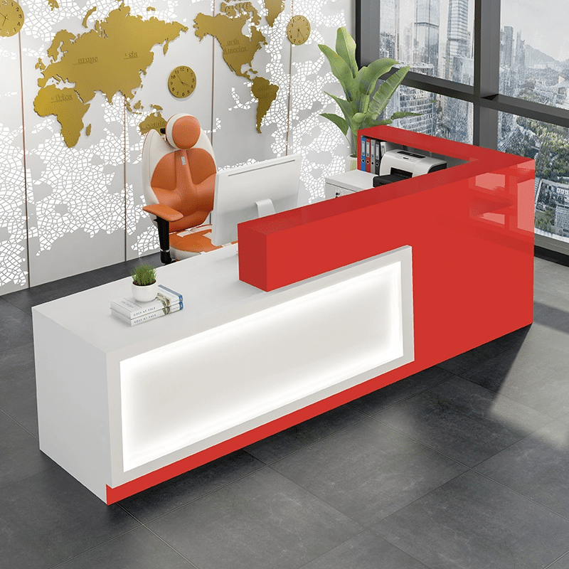 Small Retail Counter Reception Table - Maoters
