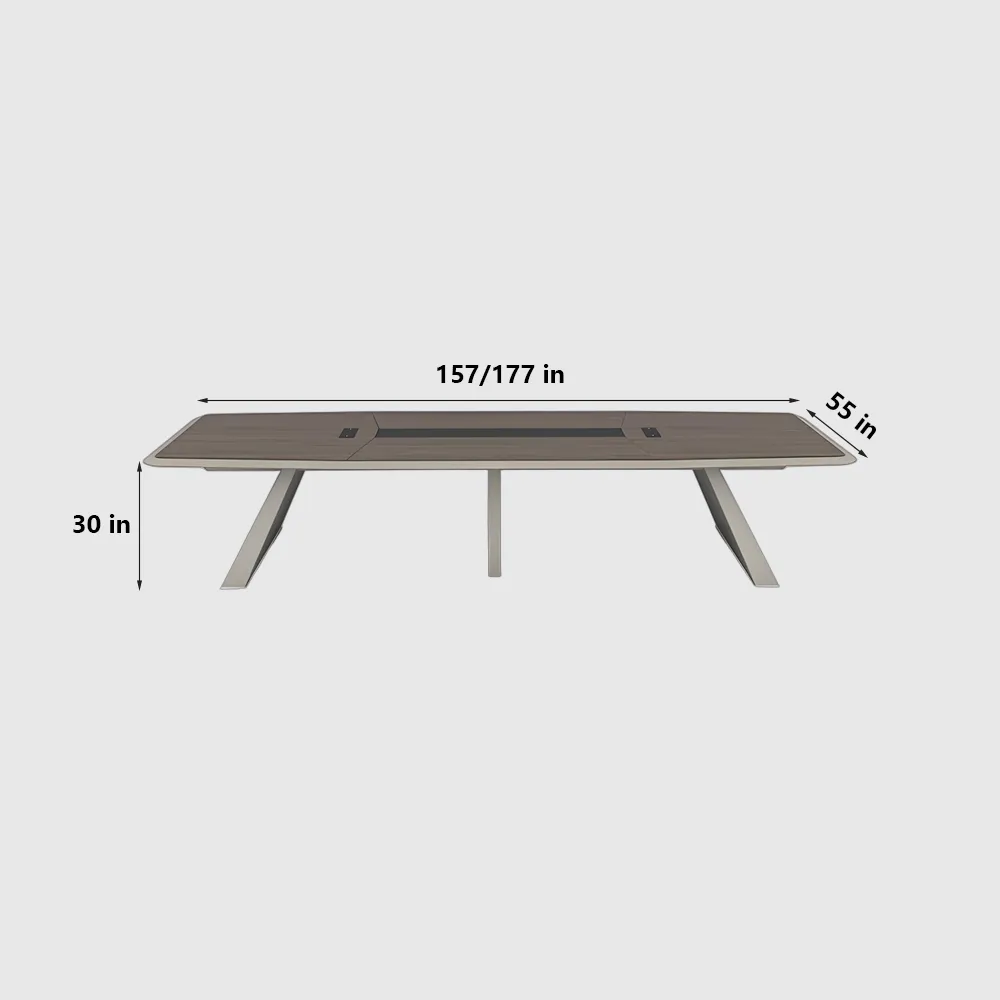 Simple Modern Large Conference Table - Maoters